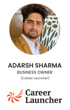 Adarsh Sharma, Business Owner at Career Launcher