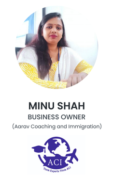 Minu Shah, Business Owner at Aarav Coaching and Immigration