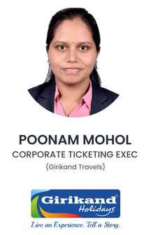 Poonam Mohol, Corporate Ticketing Exec at Girikand Travels