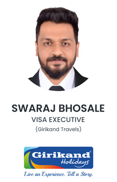 Swaraj Bhosale, Visa Executive at Girikand Travels