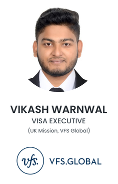 Vikash Warnwal, Visa Executive at UK Mission, VFS Global_Vikash Warnwal, Visa Executive at UK Mission, VFS Global