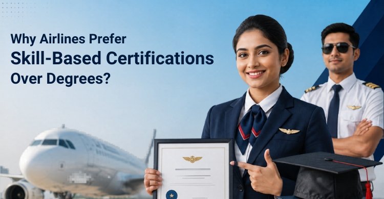 Why airlines prefer skill-based certifications over degrees in aviation careers