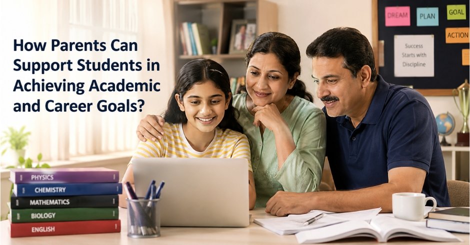 Parents supporting students
